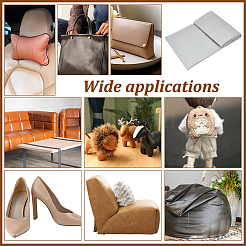 ПВХ кожа ткани&nbsp;DIY-WH0889-04A