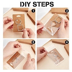 1 набор пустых бумажных карточек-брелков&nbsp;FIND-GA0002-80A