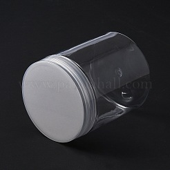 Прозрачная пластиковая баночка для украшений&nbsp;CON-TAC0007-02