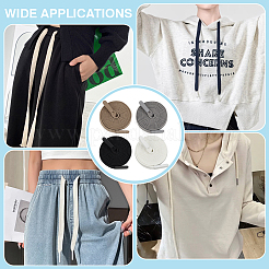 8 шт. сменные шнуры из полиэстера 4 цветов&nbsp;AJEW-BC0009-09