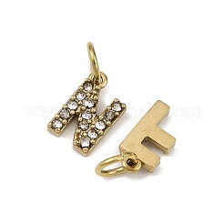 Подвески из нержавеющей стали 304 со стразами&nbsp;STAS-B108-03G-A