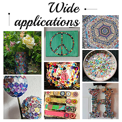 1 пакетик стеклянных кабошонов&nbsp;GGLA-PH0001-41A