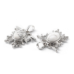 Природные подвески Говлит&nbsp;G-P498-03P-16