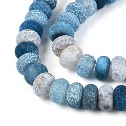 Естественные выветрившиеся агатовые бусины&nbsp;G-N357-13A-01