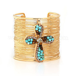 Браслеты-манжеты из сплава&nbsp;FS-WGA88C7-01