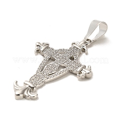 Латунные микро проложить кубического циркония подвески&nbsp;KK-K355-29P