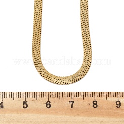 PVD вакуумное покрытие 304 нержавеющая сталь змеиные цепи ожерелья&nbsp;X-NJEW-O058-29G