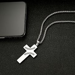 201 подвеска в виде креста из нержавеющей стали с эмалью&nbsp;FS-WG40B0E-02