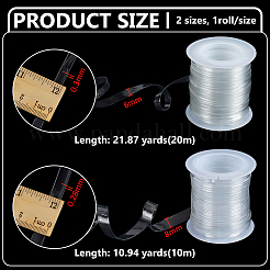 2 рулон 2 стиля невидимый эластичный ТПУ пластиковый прозрачный эластичный плечевой ремень&nbsp;FIND-BC0014-51