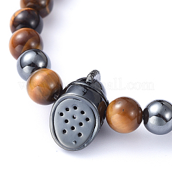 Браслеты из бусин стрейч с натуральными драгоценными камнями&nbsp;BJEW-JB05174