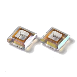 Подвеска из прозрачного гальванического стекла&nbsp;GLAA-Q101-01A-HR02