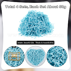 4 комплект бумажных наполнителей из измельченной бумаги OCOR-SP0001-03B