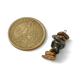 12шт 12 стиля подвески из натуральных и синтетических смешанных драгоценных камней&nbsp;PALLOY-JF02499-02