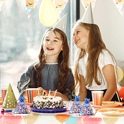 100 шт. подарочные пакеты из органзы с принтом звезд и луны 10 цветов&nbsp;OP-YS0001-02B