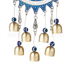 Ручной лэмпворк дурной глаз ветер китайцы&nbsp;LS-HJEW-C001-08