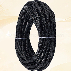 5 ярд плетеного кожаного шнура&nbsp;WL-CL0001-02A