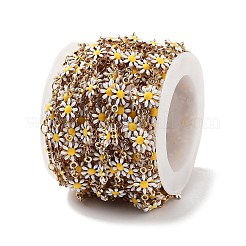 Ионное покрытие (ip) 304 нержавеющая сталь цепочка из бисера ручной работы&nbsp;CHS-K019-06G-02