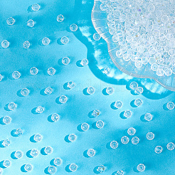 Стеклянные бусины с гальваническим покрытием &nbsp;EGLA-LT0001-06C