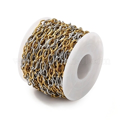 Текстурированные овальные звенья цепей из нержавеющей стали 304&nbsp;CHS-R020-01GP-01