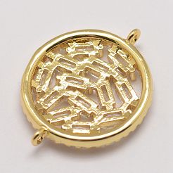 Латунные микро проложить кубических соединения циркония&nbsp;ZIRC-G088-03G