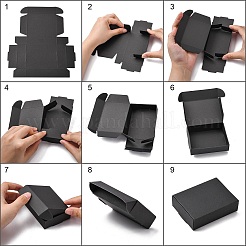 Подарочная коробка для крафт-бумаги&nbsp;CON-K003-03B-03