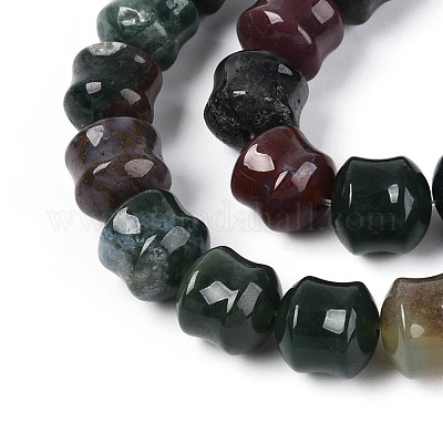 Природного индийского агата бисер нитей&nbsp;G-N353-06A-06-1