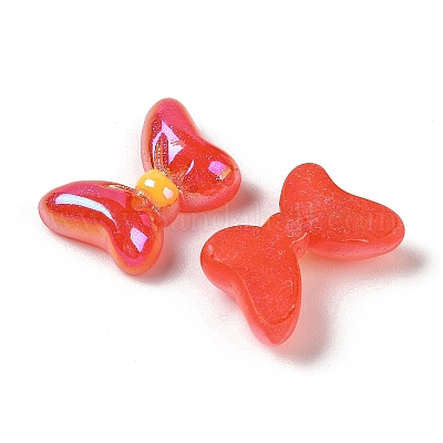 Кабошоны из смолы с блестками&nbsp;RESI-H163-09C-1