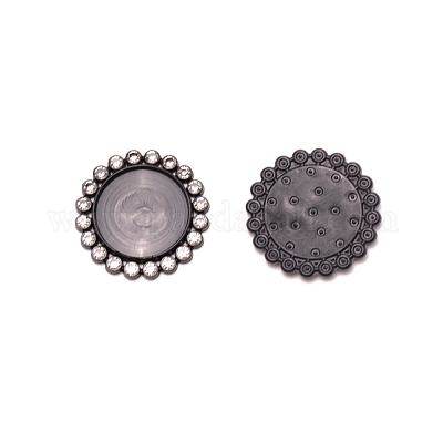 Пластиковые оправы кабошон&nbsp;KY-WH0096-39D-1