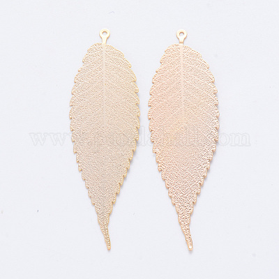 Латунные большие кулоны&nbsp;KK-T049-047G-NF-1