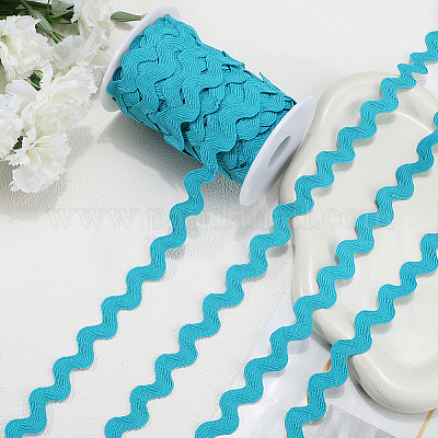 Лента из полиэстерового волнистого кружева&nbsp;OCOR-GF0004-36A-05-1