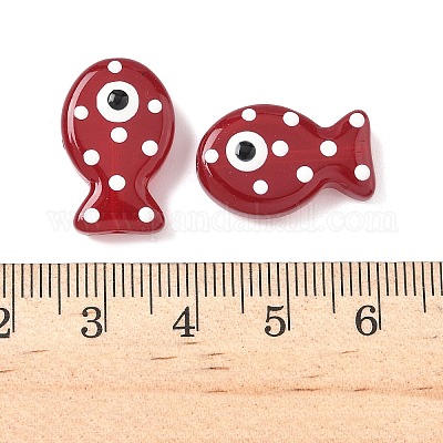 Бусины из стеклянной эмали&nbsp;LAMP-D303-04C-1