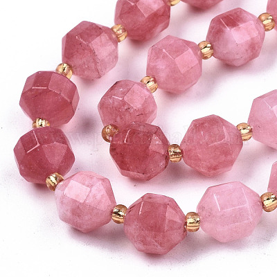 Бусы из натурального доломита&nbsp;G-T131-85B-08-1