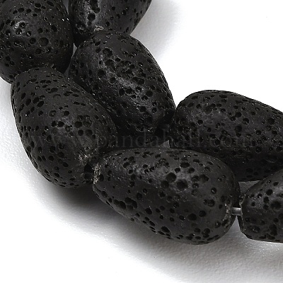 Бусы из натуральной лавы&nbsp;G-G347-03I-1