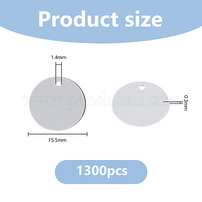 1300 шт. подвески из ПВХ-пластика&nbsp;PVC-DC0001-06B-1