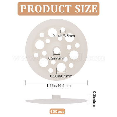 Пластиковый потолочный диск&nbsp;FIND-WH0036-38-1