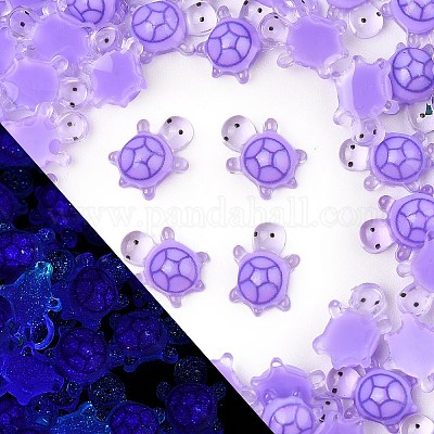 Светящиеся кабошонов смолы&nbsp;RESI-U003-03B-1