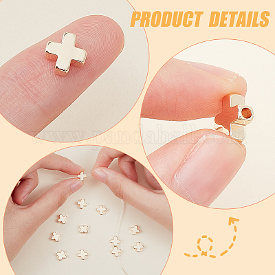 60 шт. Латунные бусины&nbsp;KK-BC0015-38-1