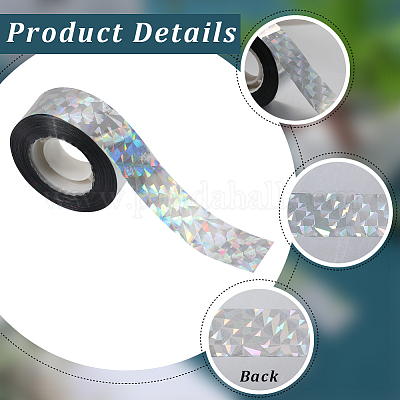 Голографический лазерный блестящий бопп&nbsp;AJEW-WH20010-47B-02-1