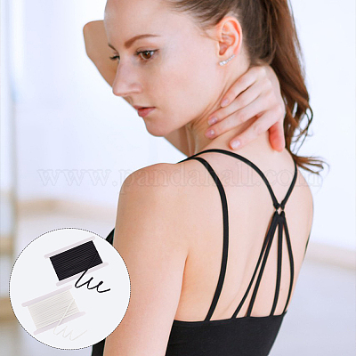 2 шт. 2-цветный плоский нейлоновый эластичный шнур&nbsp;OCOR-MA0001-19-1