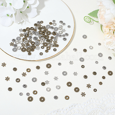360шт 12 стильные бусины из сплава&nbsp;FIND-PA0001-02-1