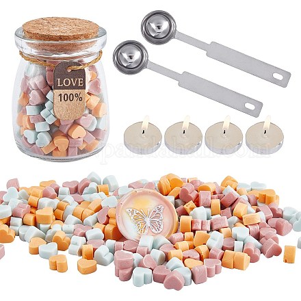 Наборы частиц сургуча для печати в стиле ретро DIY-CP0003-60O-1