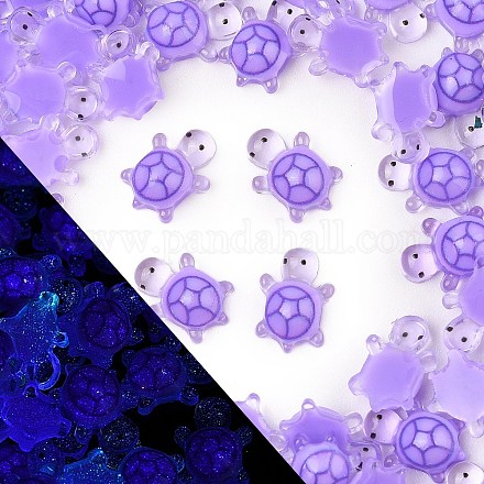 Светящиеся кабошонов смолы&nbsp;RESI-U003-03B-1