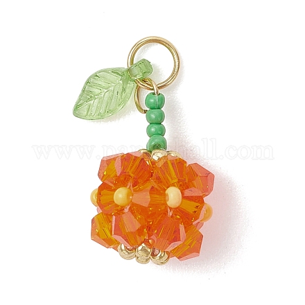 Стеклянные подвески&nbsp;PALLOY-MZ01248-01-1