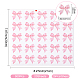 Наклейки с бантом pp&nbsp;DIY-WH20007-281C-2