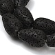 Бусы из натуральной лавы&nbsp;G-G347-03I-4