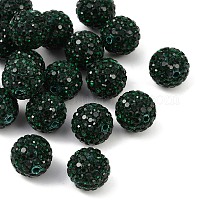 Бусины с класс А стразами&nbsp;RB-B027-2