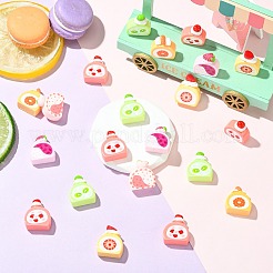 36 шт. 6 стиля смоляная модель еды скульптура витрина украшения&nbsp;DIY-CJ0003-15