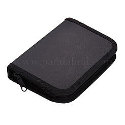 Набор из 8 штуки ювелирных изделий из бисера набор инструментов с черным футляром на молнии&nbsp;TOOL-PH0001-03