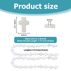 3 нить бусин из натуральных пресноводных ракушек&nbsp;SHEL-HS0001-15