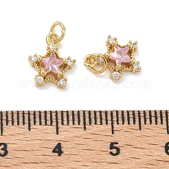 Латунные микро проложить кубического циркония подвески&nbsp;KK-A291-13B-G